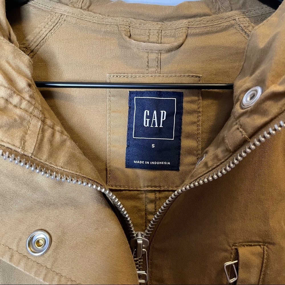 GAP Women’s Tan Utility Jacket Small - Picture 4 of 10